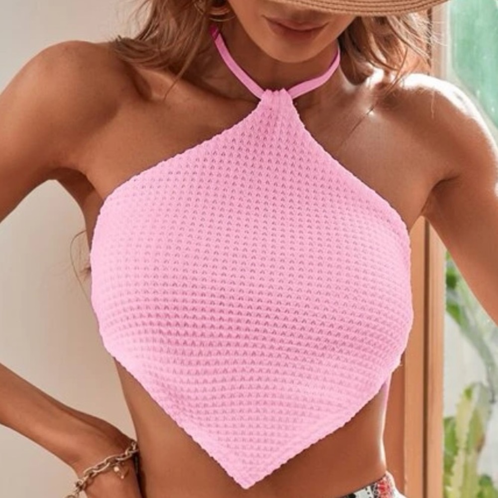 Bubblegum pink top